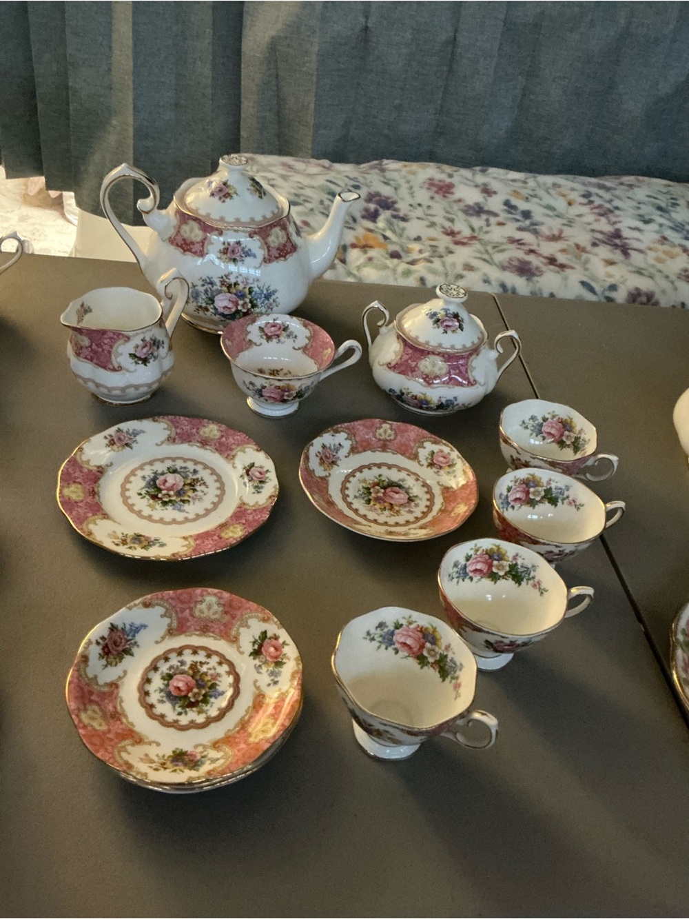 Vintage Royal Albert Lady Carlyle tea set